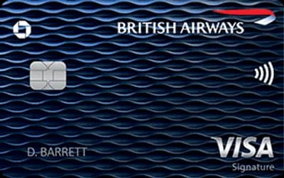 Chase British Airways Visa Signature